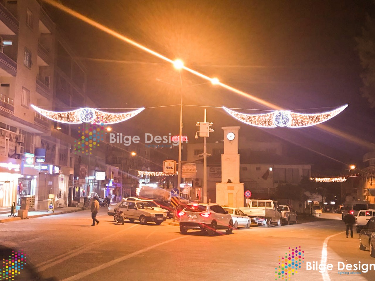 Reyhanlı Belediyesi Cadde Sokak Motif Led Işık Süslemesi - Hatay