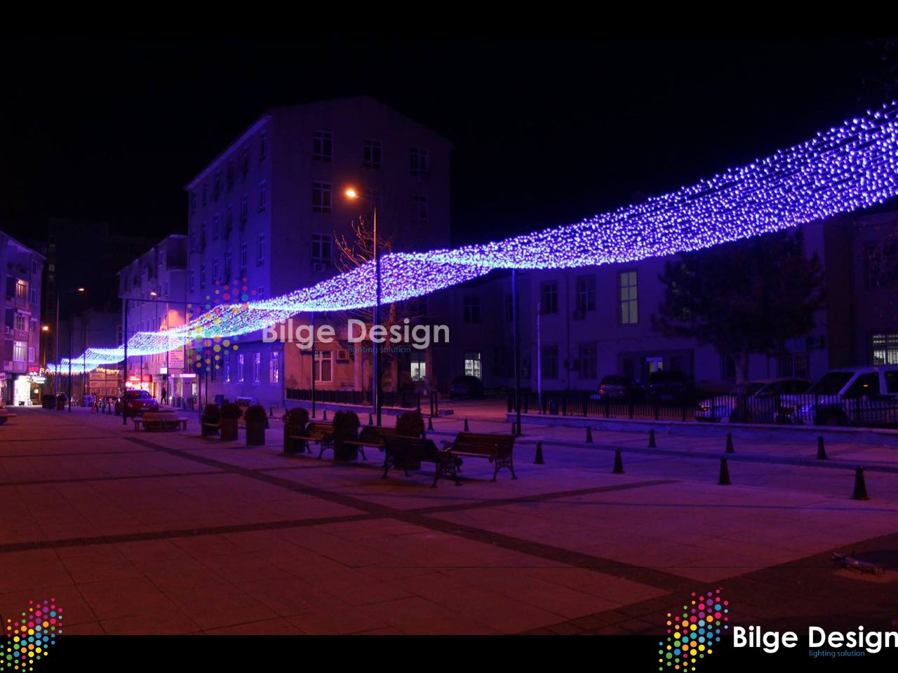 Uzunköprü Belediyesi - Cadde Sokak Işık Süslemesi - Edirne