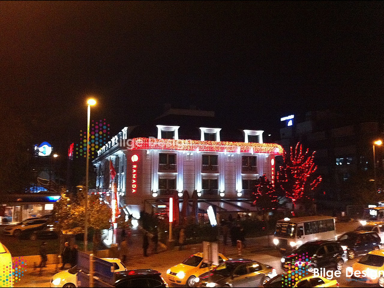 Ramada Hotel Noel Işık Dekorasyonu