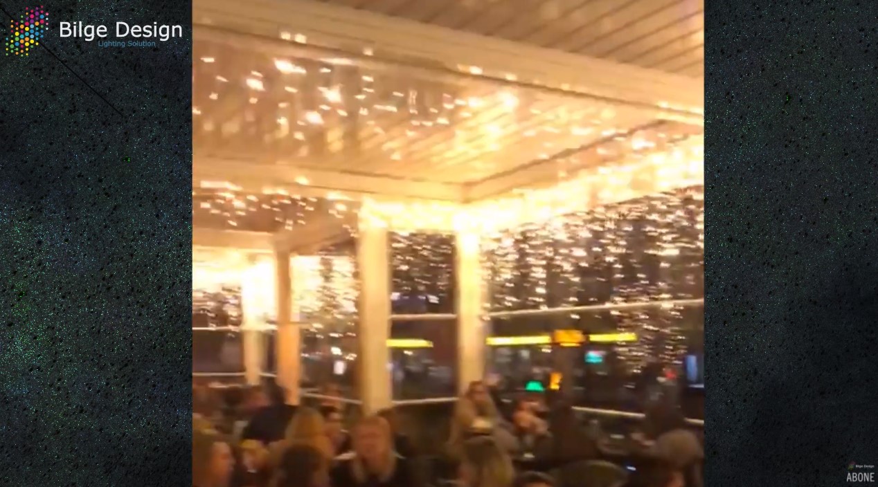 Cafe Restaurant Süsleme - Yılbaşı Cafe Süslemeleri